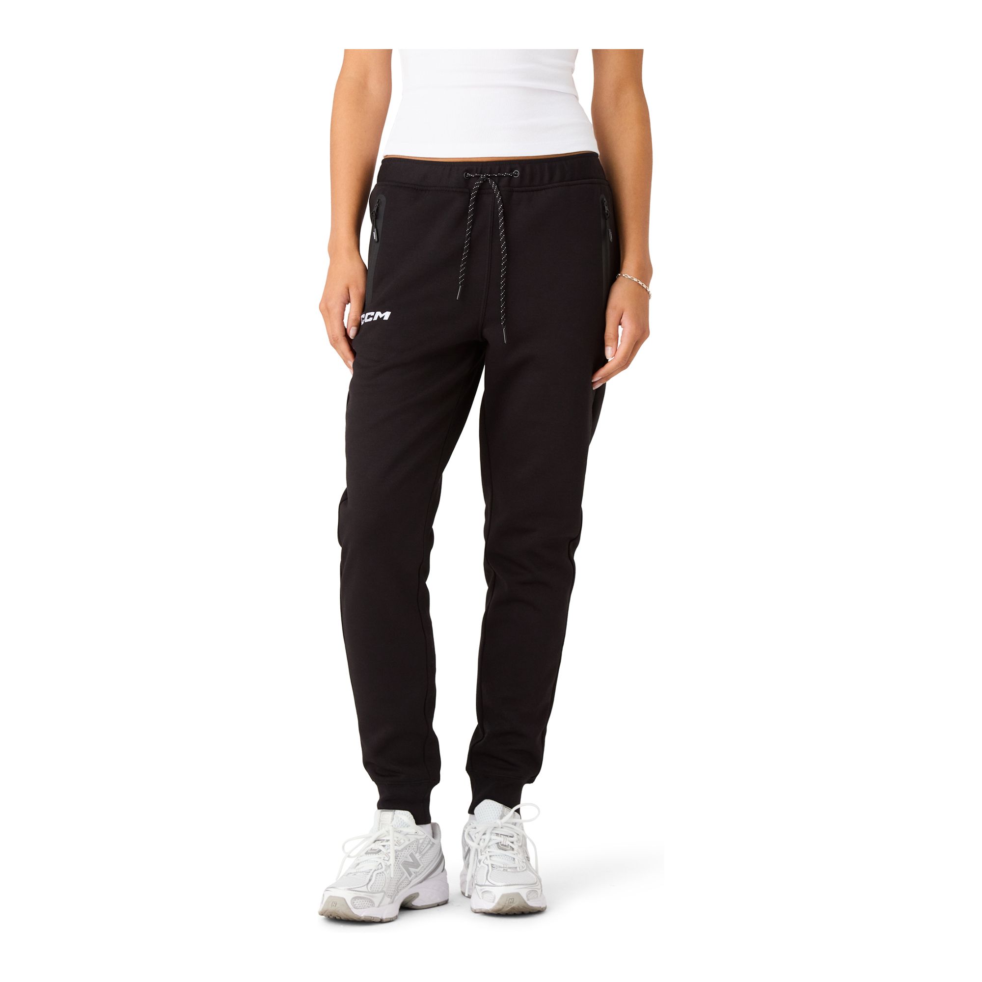 CCM Team Womens Locker Room Cuffed Jogger Collegebyxor - 7