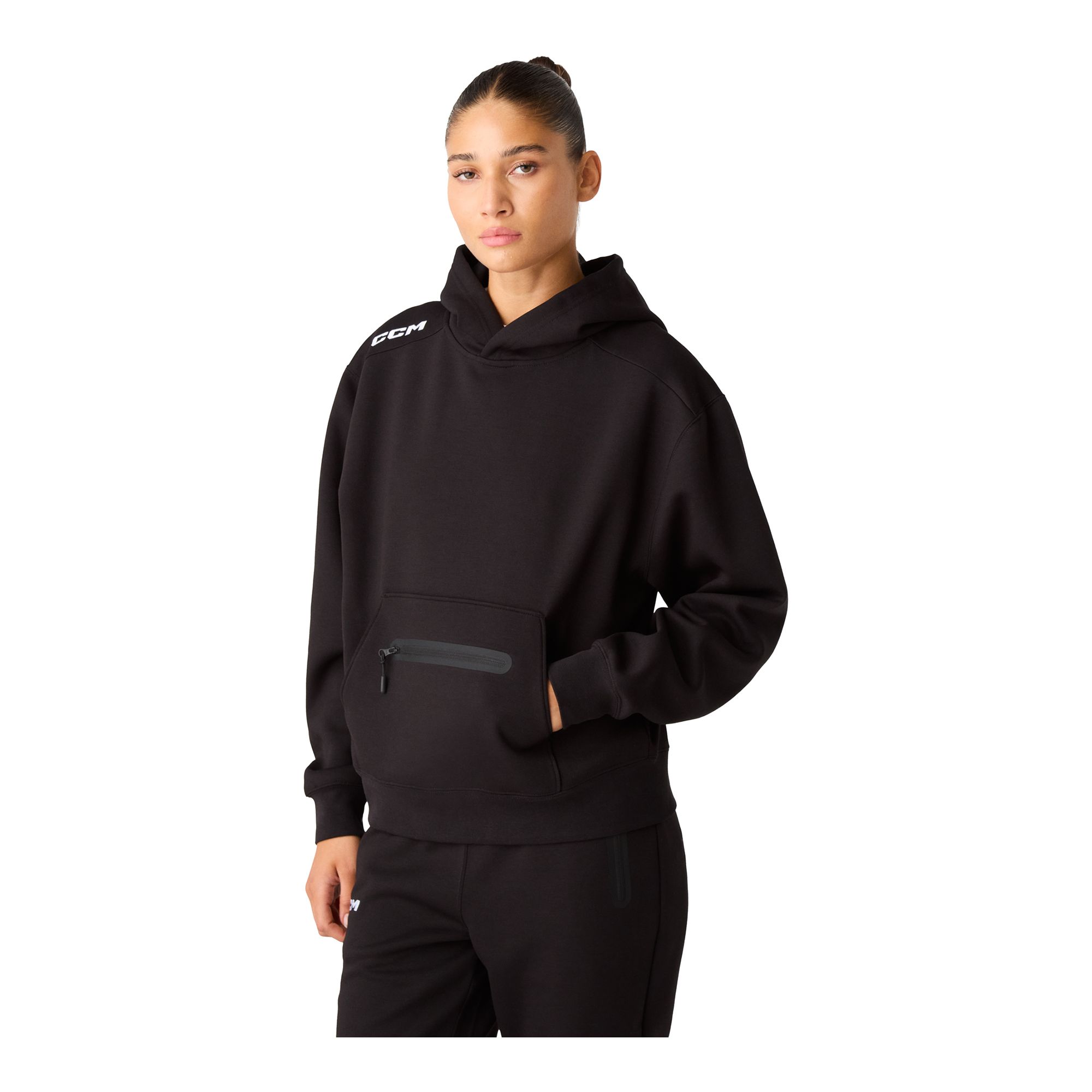 CCM Team Womens Locker Room Pullover Hoodie Huvtröja