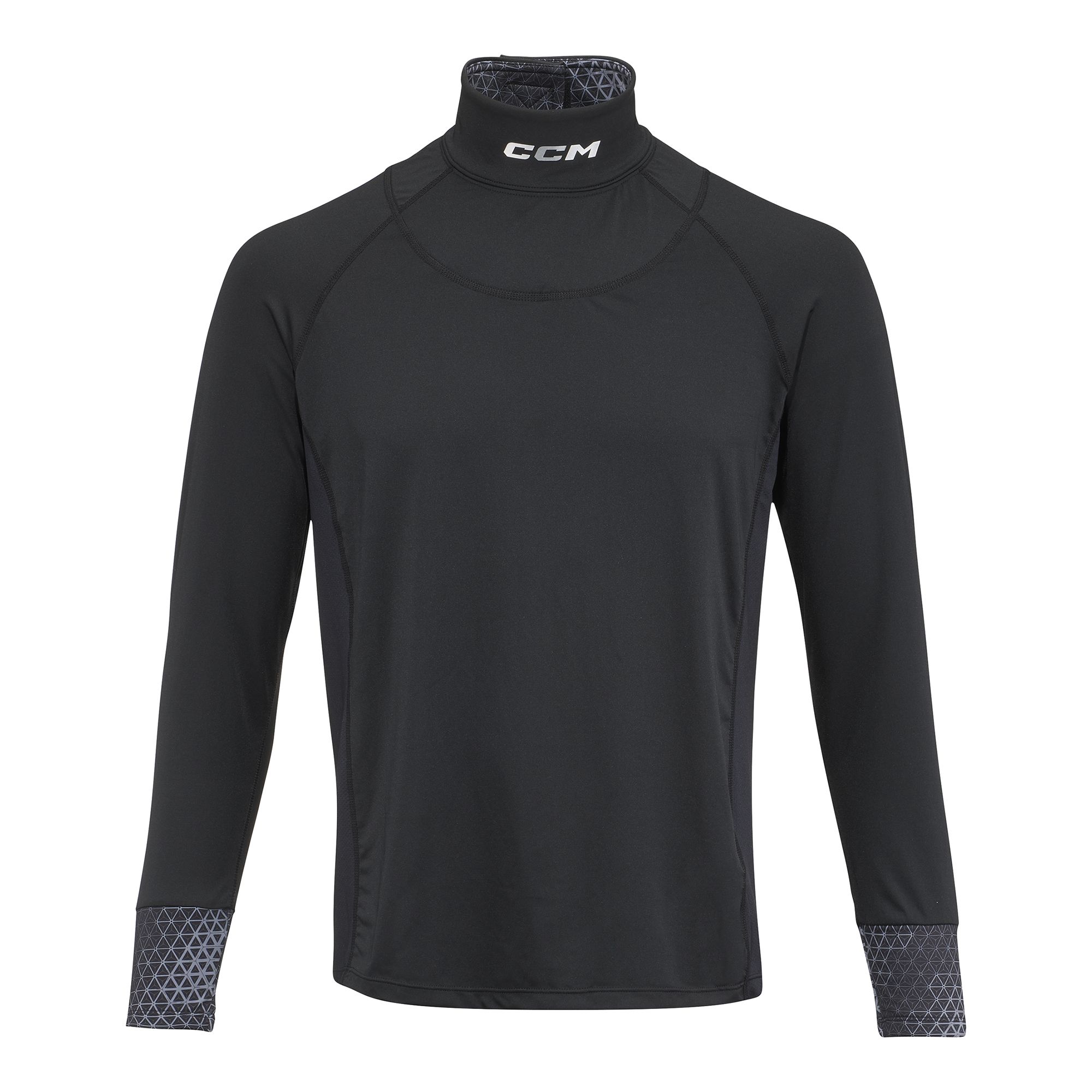 CCM Neck Guard LS Top Sr Halsskyddströja