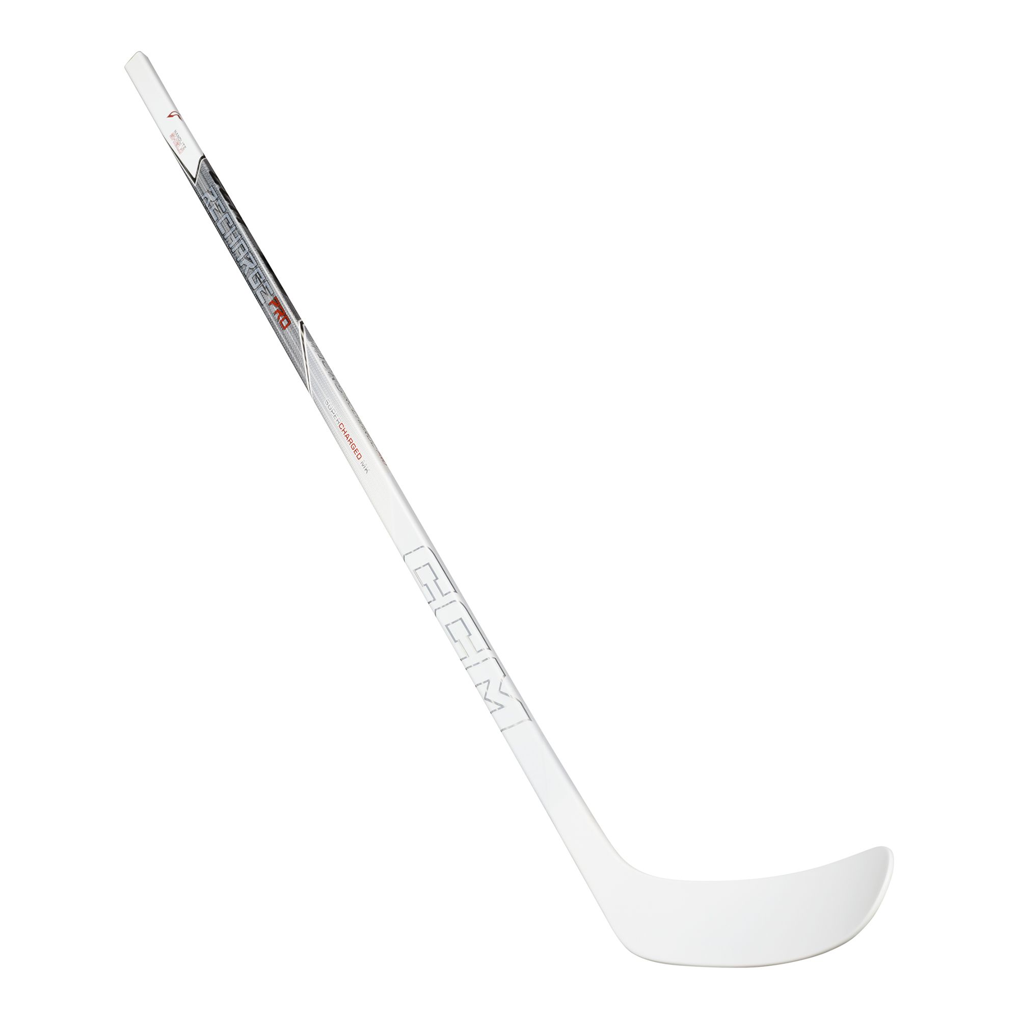 CCM Hockey Stick Tacks Recharge Pro White Yth Hockeyklubba - 7