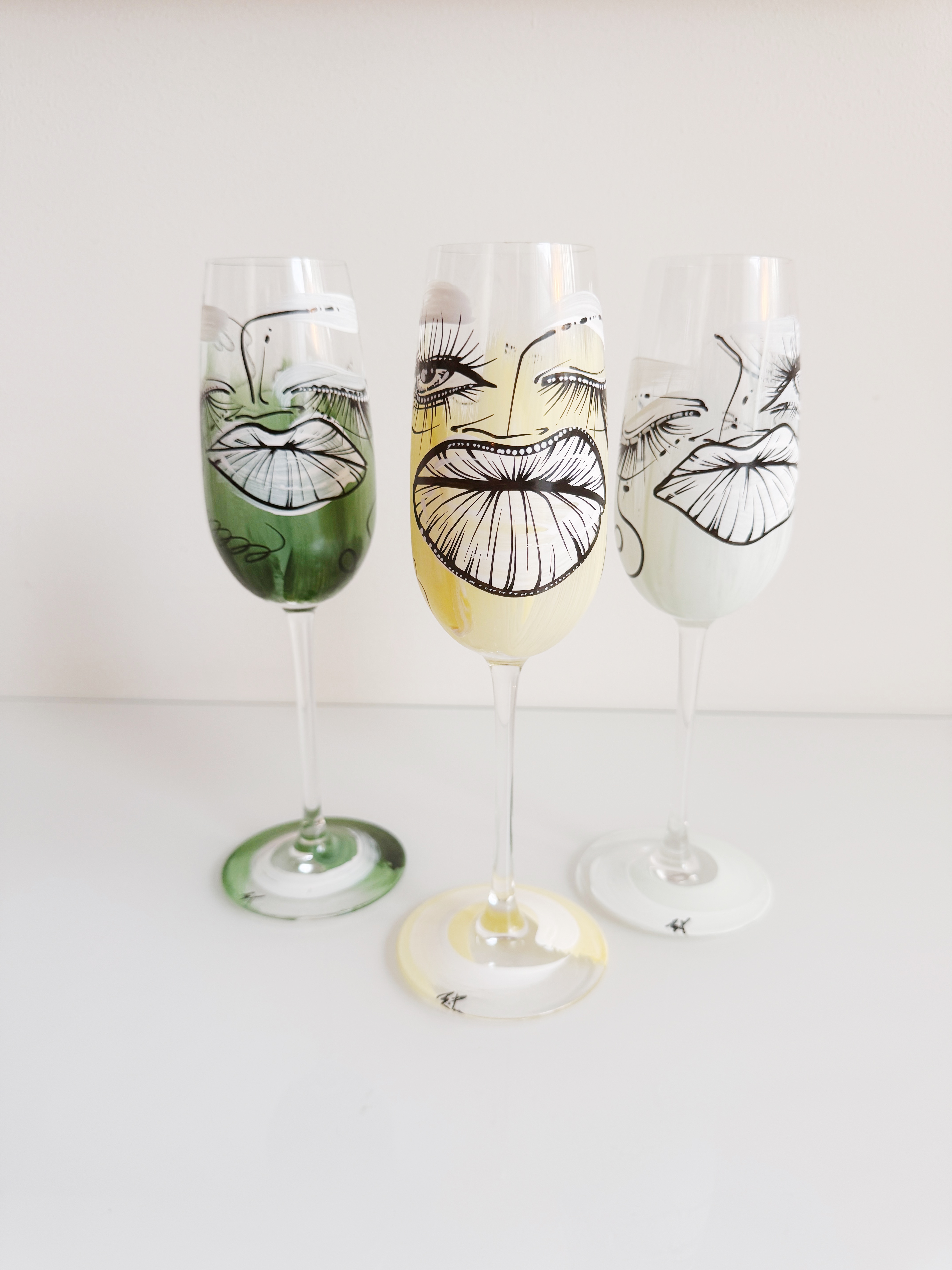Caroliná - Champagneglas 