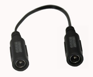 Adapter 5,5x2,1 hona till hona, 20cm