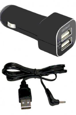 Denver billaddare 5V 2,1A
