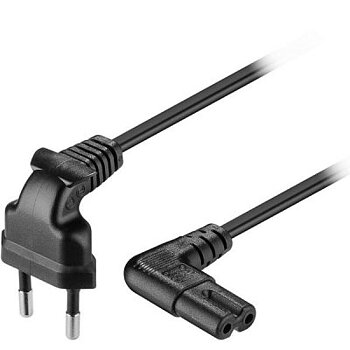 Ojordad 1m apparatkabe vinklad