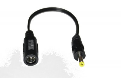 DC adapter 5,5x2,1 hona till 4.0x1.7 hane