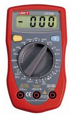 Digital multimeter RMS 500 V, UT33D