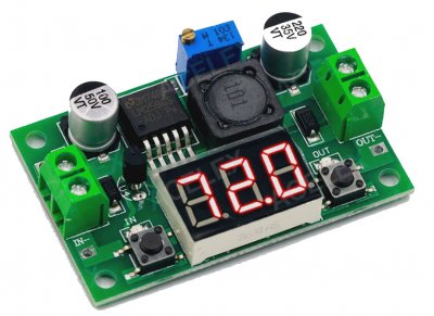 Power Step-down Module LED Driver W USB Voltmeter