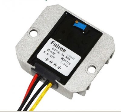 DCDC-omvandlare Step Down 5..32V till 1...27V 5A