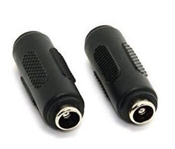 Skarvstycke 5.5mmx2.1mm hona till 5.5x2.1mm hona Jack plug