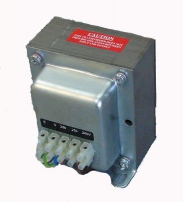 Spartransformator 250 VA, 220/110 till 110/220 VAC