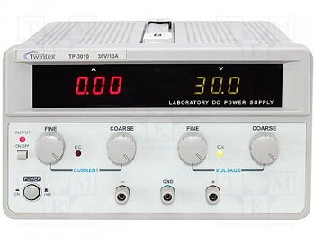 TWINTEX TP-3010 Nätaggregat; 0-30VDC 0-10A