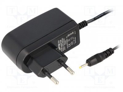 AC adapter 9V 1A 2.5x0.7 mm