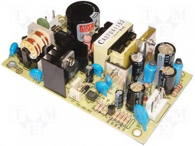 Nätaggregat Mean Well  +5V 2A +24V 1A PD-25BNO