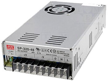 Nätaggregat Mean Well SP-320-48, 48Volt 321W