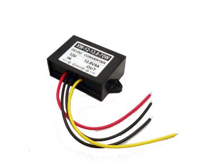 DC DC Step Up Converter 5V -11V till 13,8V 5A 70W