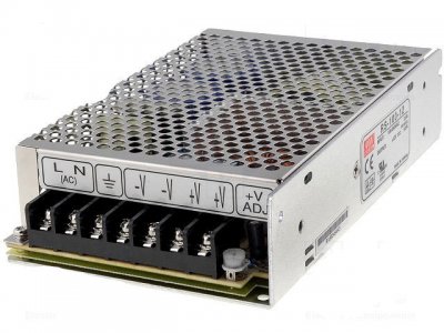 Nätaggregat Mean Well RS-100-12, 12 VDC (11.4...13.2) 100W