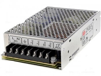 Nätaggregat Mean Well RS-100-12, 12 VDC (11.4...13.2) 100W