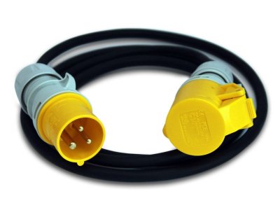 5 metres long waterproof extesion cord IP44