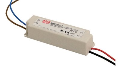 AC adapter 48V Mean Well LPV-100-48 2.1A Vattentät IP67