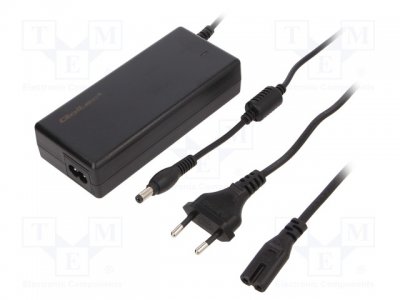 AC adapter 12V 7A 5,5x2,1 mm, C14