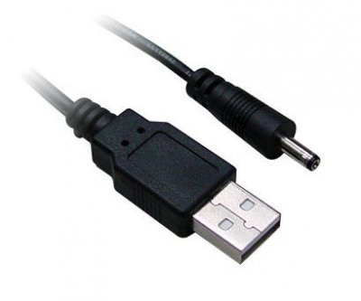 USB A till 3,5x1,35mm 1,5m