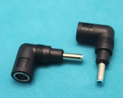 7.4mm hona till 4.5mm hane, blå TIP HP