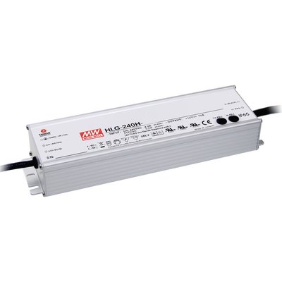 Nätaggregat 48V Mean Well HLG-240H-48 5A Vattentät IP67