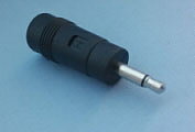 Rak DC-adapter 5.5x2.1 hona till DC-propp 3.5mm audio