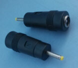 Rak DC-adapter 5.5x2.1 hona till DC-propp 3.5x1.35mm red