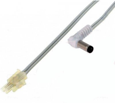 Tufvassons AMP Kablage 1,5m med vinklad 5.5x2.1mm