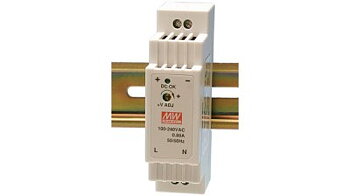 Switchad nätdel Mean Well för DIN-skena / 12V ...1.2 A (10.8 ...13.2V)