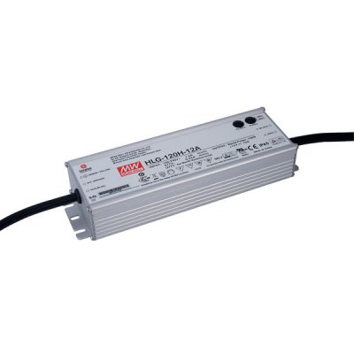 Nätaggregat 54V Mean Well HLG-120H-54A 2.3A Vattentät IP67