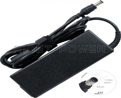 AC adapter för Sony, 15V 5A 6.4x4.4mm