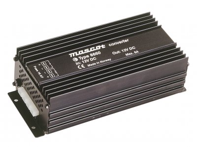DC/DC-omvandlare 10...16 VDC till 24 VDC, 100 W, 8660122400, Mascot