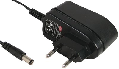 AC adapter till crosstrainer, 6V ...1A 5.5x2.1mm
