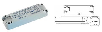 Elektronisk transformator, GOVENA, 0...105 WATT, 11.5 (12) V