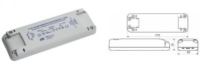 Elektronisk transformator, GOVENA, 0...150 WATT, 11.5 (12) V