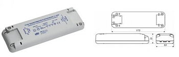Elektronisk transformator, GOVENA, 0...150 WATT, 11.5 (12) V