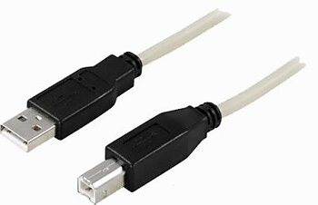 USB 2.0 kabel Typ A hane - Typ B hane 2m