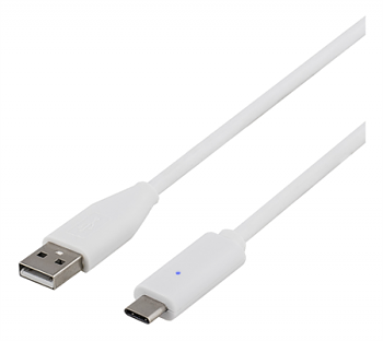 USB 2.0 kabel, Typ C - Typ A ha, 2,0m