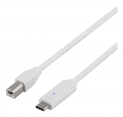 USB 2.0 kabel, Typ C - Typ A ha, 0,5m