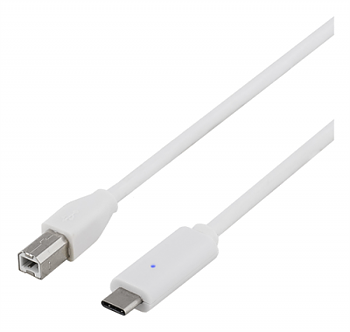 USB 2.0 kabel, Typ C - Typ A ha, 2,0m