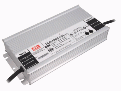 Nätaggregat 30V Mean Well HLG-480H-30A 16A Vattentät IP65