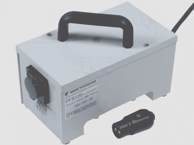 Transformator 220-12V 120VA, TUFVASSONS PFS120/12V, IP44