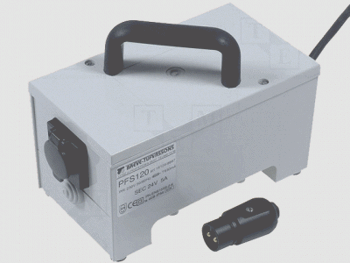 Transformator 220-12V 120VA, TUFVASSONS PFS120/12V, IP44