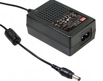 AC adapter 28V Mean Well 0.64A 5.5x2.1mm, EU