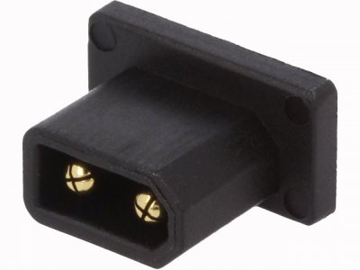 Stickkontakt 2-PIN XT30; hane