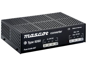 DC/DC-omvandlare 40 - 64V till 24 VDC 168 W, 9260482400, Mascot