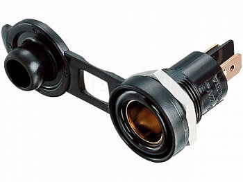 Eluttag för inmontering i bil, 12mm