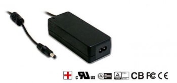 AC adapter 9V Mean Well GSM40B09-P1J 4.45A 5.5x2.1mm